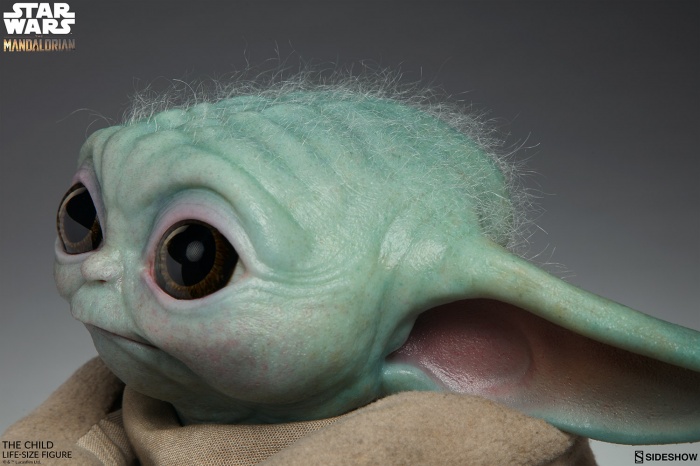 Sideshow Collectibles anuncia un Baby Yoda a tamaño real y su web se colapsa
