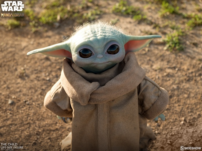 Sideshow Collectibles anuncia un Baby Yoda a tamaño real y su web se colapsa