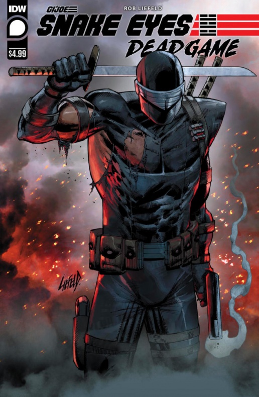Liefeld muestra un avance de su nueva serie llamada Snake Eyes: Deadgame