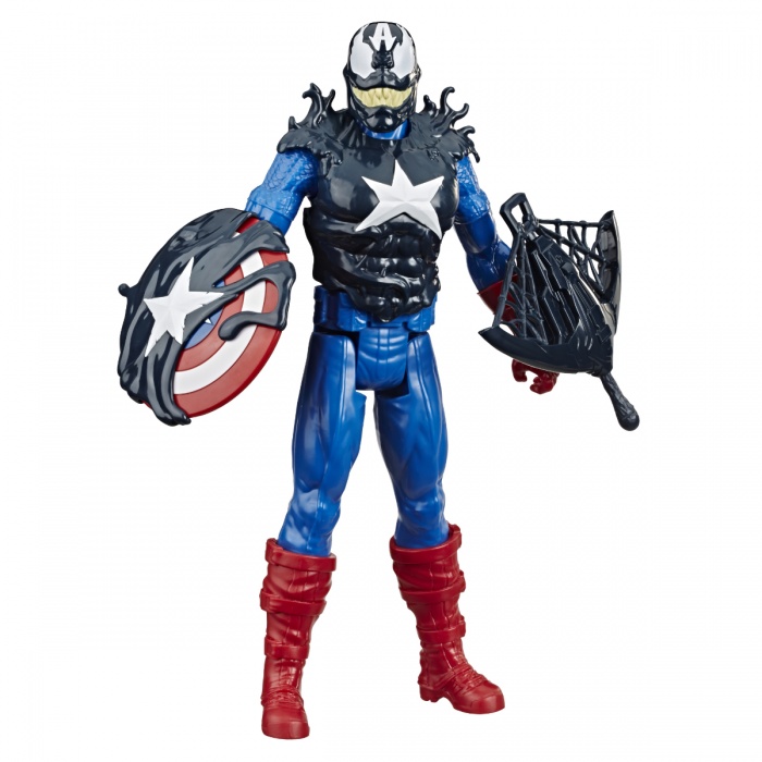 Hasbro muestra su nueva línea de figuras llamada Maximum Venom 4 Capitán América, Hasbro, Hulk, Iron Man, Miles Morales, Spider-Gwen, Spider-man, Venom