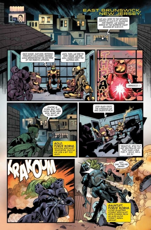 Federico Blee, Force Works, Juanan Ramirez, Marvel Comics, Matthew Rosenberg