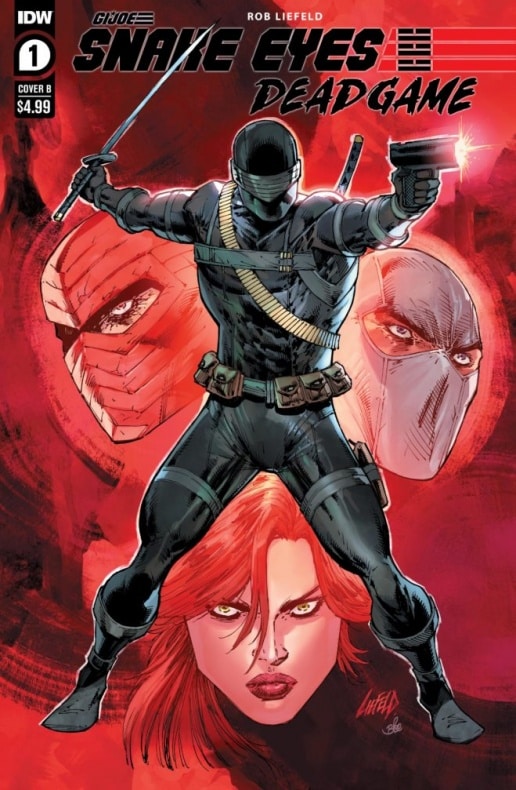 Liefeld muestra un avance de su nueva serie llamada Snake Eyes: Deadgame