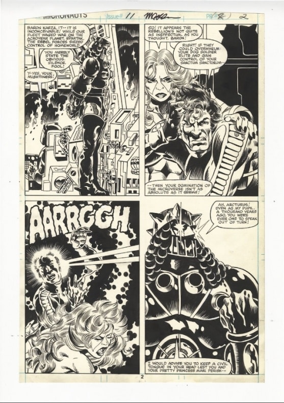 IDW Publishing, Michael Golden, Micronautas