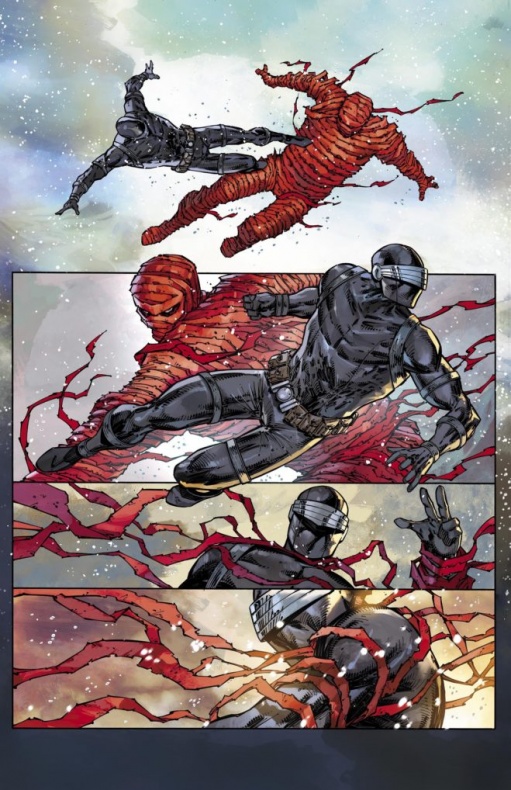 Liefeld muestra un avance de su nueva serie llamada Snake Eyes: Deadgame