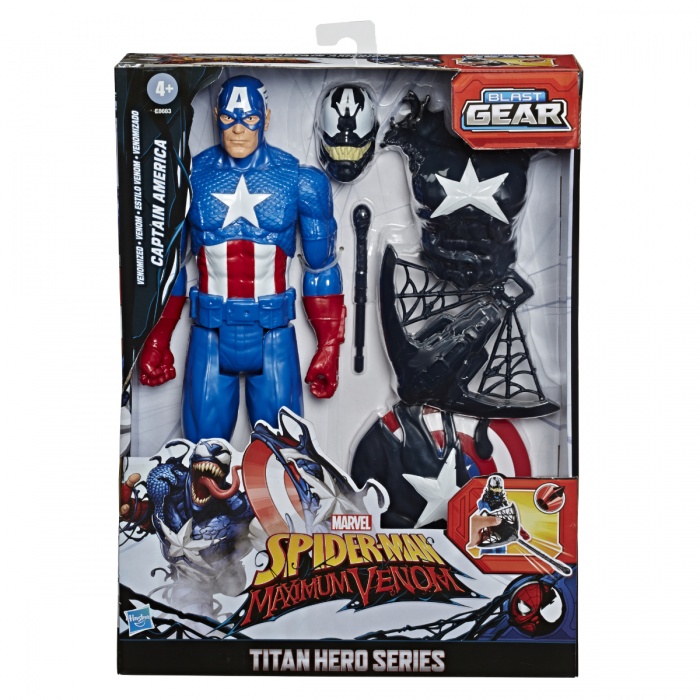 Hasbro muestra su nueva línea de figuras llamada Maximum Venom 5 Capitán América, Hasbro, Hulk, Iron Man, Miles Morales, Spider-Gwen, Spider-man, Venom