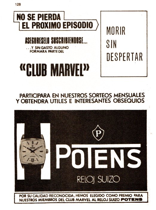 Club Marvel, Vértice