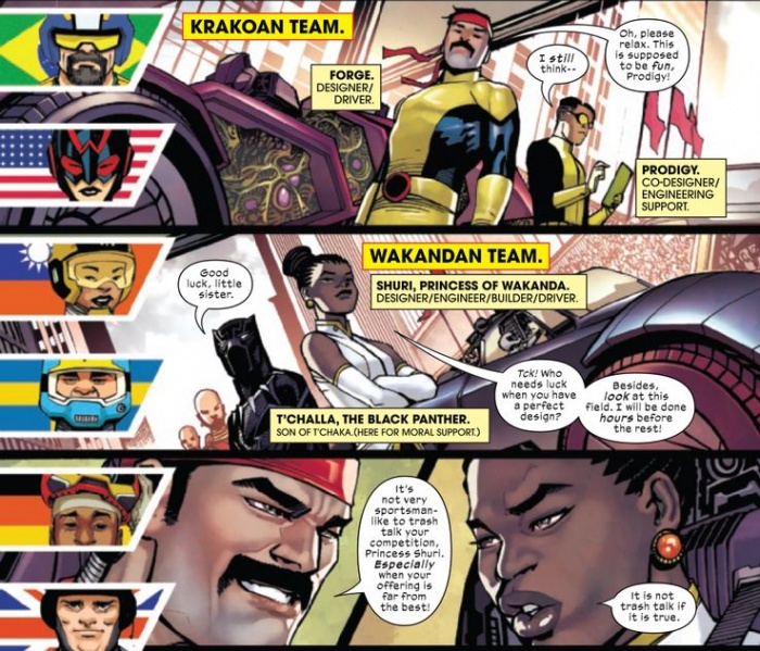 Krakoa y Wakanda presentan su primer enfrentamiento como naciones 2 Black Panther, Krakoa, Marvel's Voices, Wakanda, X-Men