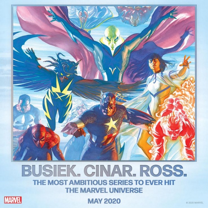 Alex Ross, Cinar, Kurt Busiek, Marvel