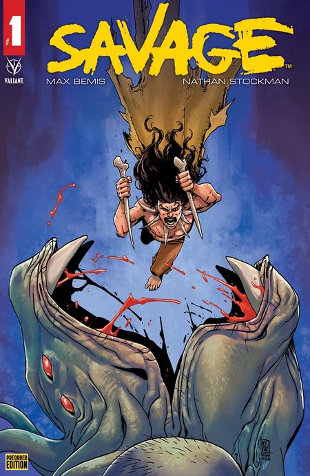 Valiant muestra algunas portadas alternativas para el nuevo primer número de Savage
