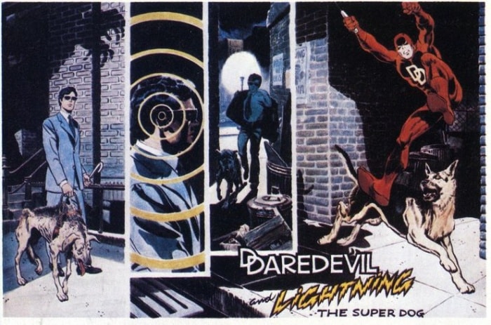 Daredevil podría haber tenido una serie animada en los 80 junto a un ayudante canino