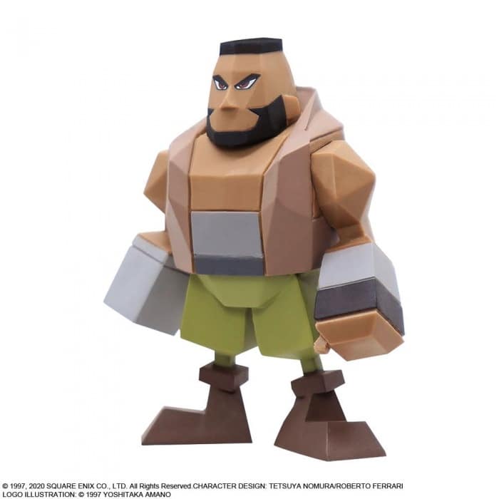 Square Enix trae de vuelta los modelos originales del Final Fantasy VII con estas nuevas figuras