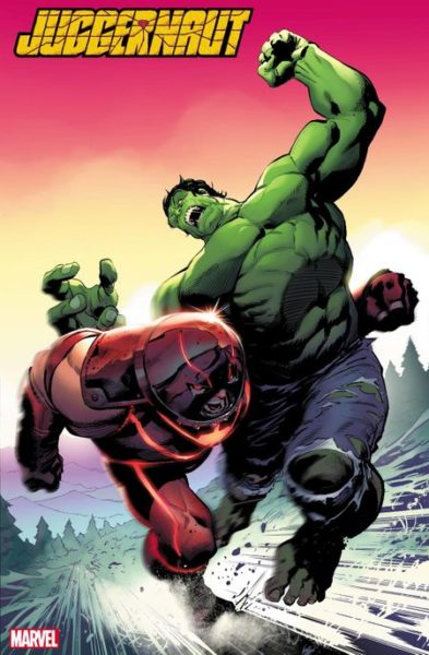 Juggernaut se enfrenta a Hulk en la nueva portada de su segundo número 2 Hulk, Juggernaut, Marvel