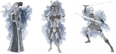 Star Wars, Star Wars: The Clone Wars, Star Wars: The Clone Wars - Stories of Light and Dark