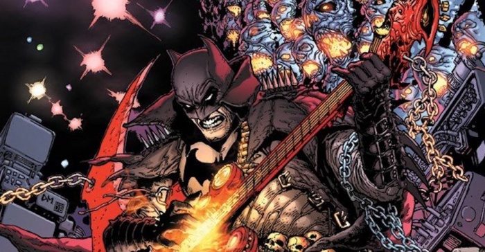 Batman toca un solo de guitarra en la nueva portada de Dark Nights: Death  Metal