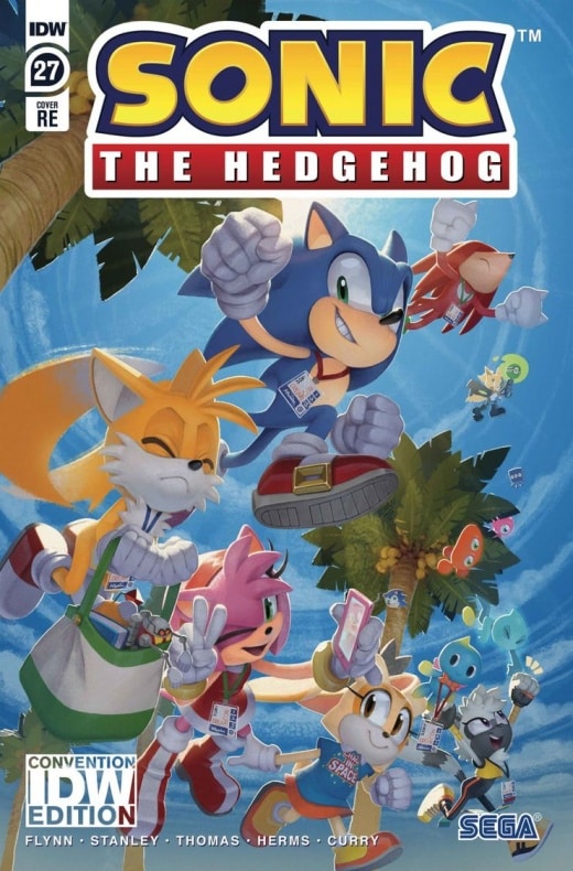 Evan Stanley, Ian Flynn, IDW, IDW Publishing, Sonic, Sonic the Hedgehog