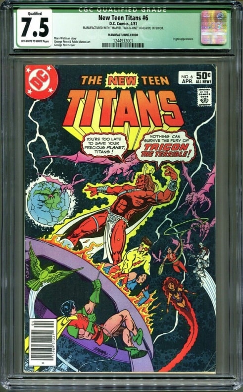 DC, Marvel, Marvel Two-In-One, Teen Titans