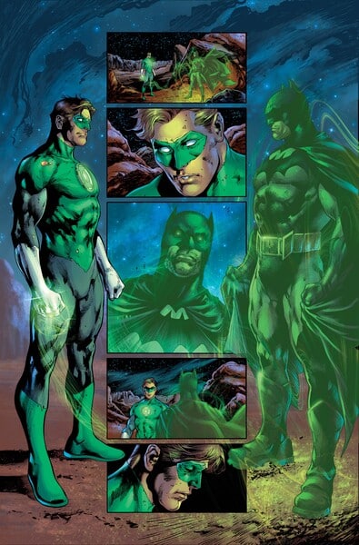 Charlotte McDuffie, Chris Cross, Darryl Banks, DC Comics, Geoff Johns, Green Lantern, Green Lantern 80th Anniversary, Ivan Reis, Rafa Sandoval, Robert Venditti, Ron Marz