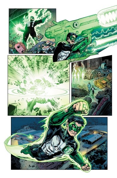 Charlotte McDuffie, Chris Cross, Darryl Banks, DC Comics, Geoff Johns, Green Lantern, Green Lantern 80th Anniversary, Ivan Reis, Rafa Sandoval, Robert Venditti, Ron Marz