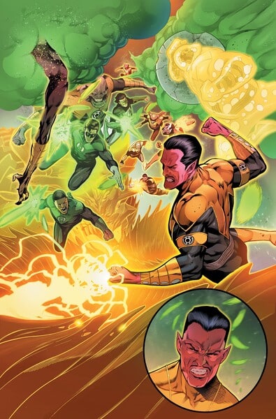 Charlotte McDuffie, Chris Cross, Darryl Banks, DC Comics, Geoff Johns, Green Lantern, Green Lantern 80th Anniversary, Ivan Reis, Rafa Sandoval, Robert Venditti, Ron Marz