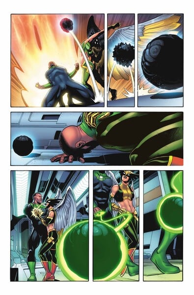 Charlotte McDuffie, Chris Cross, Darryl Banks, DC Comics, Geoff Johns, Green Lantern, Green Lantern 80th Anniversary, Ivan Reis, Rafa Sandoval, Robert Venditti, Ron Marz