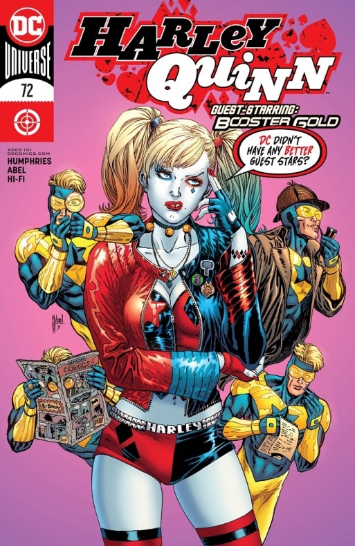 Booster Gold, DC Comics, Harley Quinn