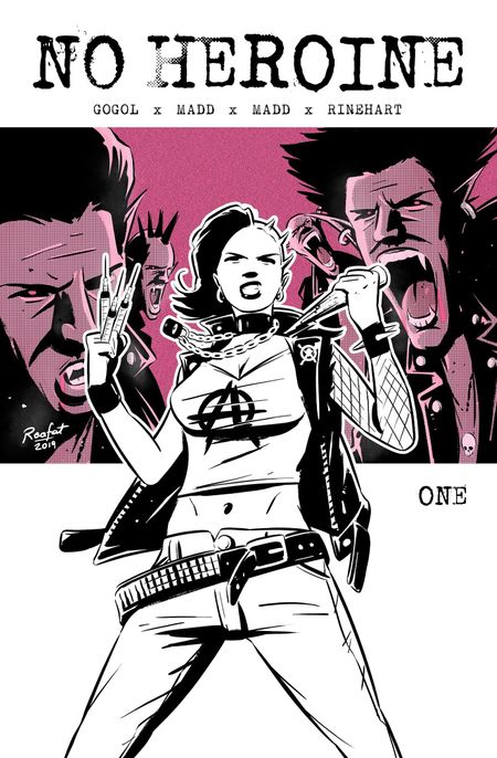 No Heroine es el nuevo cómic de vampiros punkis de Frank Gogol