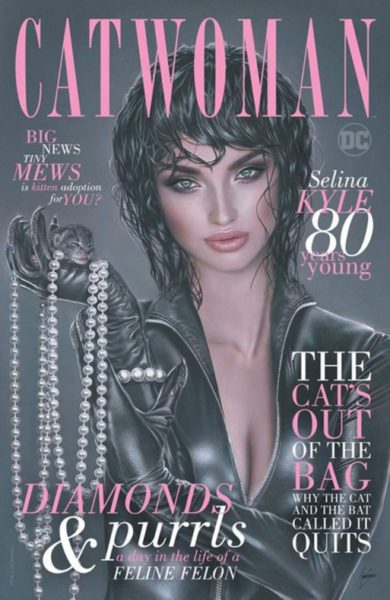 Catwoman celebra su aniversario con portadas alternativas que celebran sus 8 décadas de historia