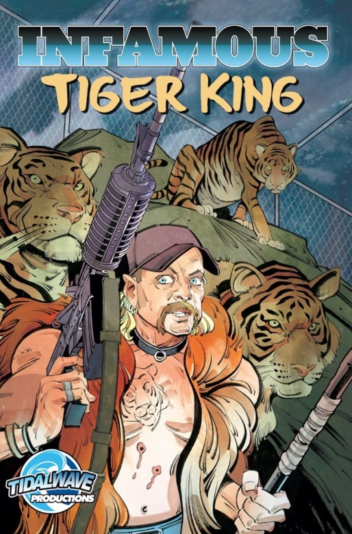 Infamous Tiger King muestra las primeras páginas de su cómic
