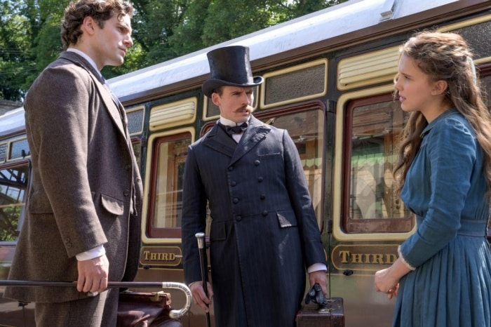 Enola Holmes, Henry Cavill, Millie Bobby Brown, Netflix, Sherlock Holmes