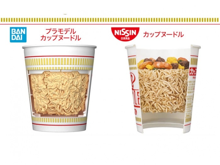 Así es la maqueta de ramen instantaneo que comercializará Bandai Spirits
