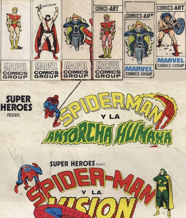 Logoformas superhéroes