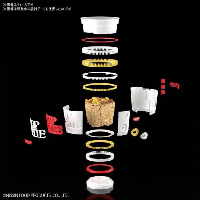 Así es la maqueta de ramen instantaneo que comercializará Bandai Spirits