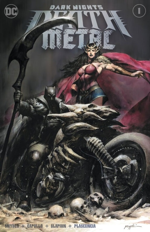 DC publica las portadas alternativas del primer número de Death Metal