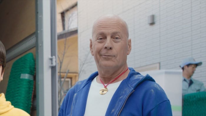 Bruce Willis, Doraemon, Nobita, Softbank