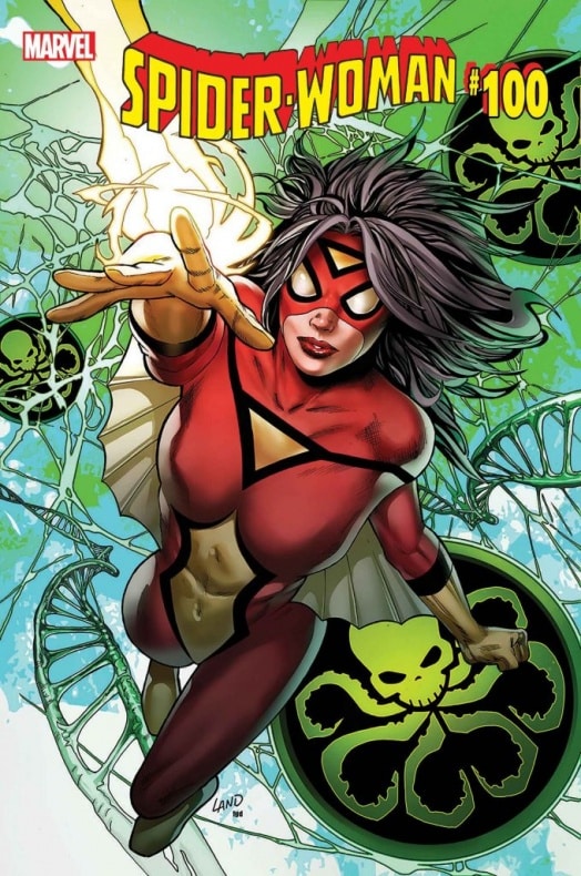 Greg Land, Karla Pachecho, Marvel Comics, Pere Pérez, Spider-Woman