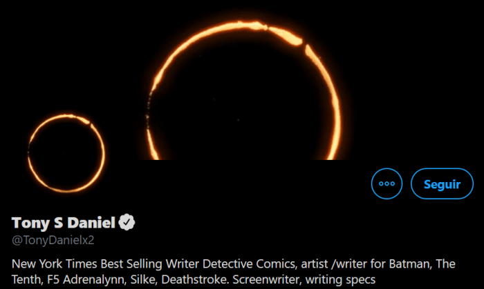 Scott Snyder y Tony Daniel comparten foto de perfil en Twitter adelantando un posible proyecto juntos