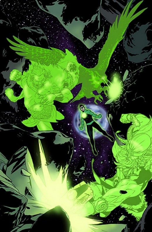 ECC, ECC Ediciones, Green Lantern, Green Lantern Saga, Green Lantern: Ion, Greg Tochini, Ron Marz