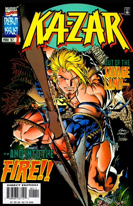 Andy Kubert, Ka-Zar, Mark Waid, Marvel