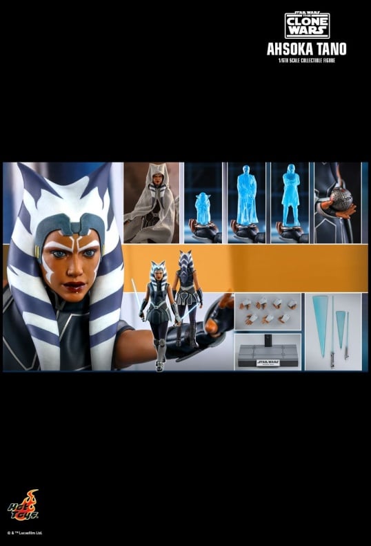 Ahsoka Tano, Hot Toys, Star Wars: The Clone Wars