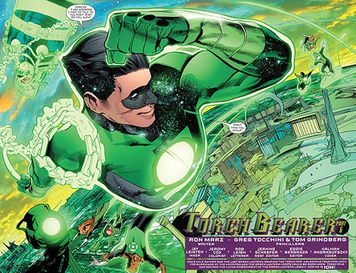 ECC, ECC Ediciones, Green Lantern, Green Lantern Saga, Green Lantern: Ion, Greg Tochini, Ron Marz