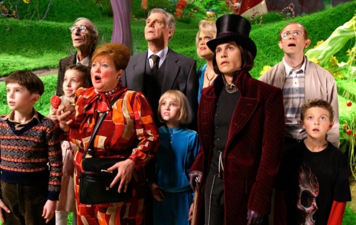 Charlie y la fábrica de chocolate, Johnny Depp, Roald Dahl, Tim Burton, Willy Wonka