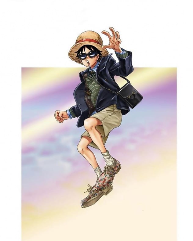 Se filtran las primeras imágenes de la colaboración de One Piece con Gucci