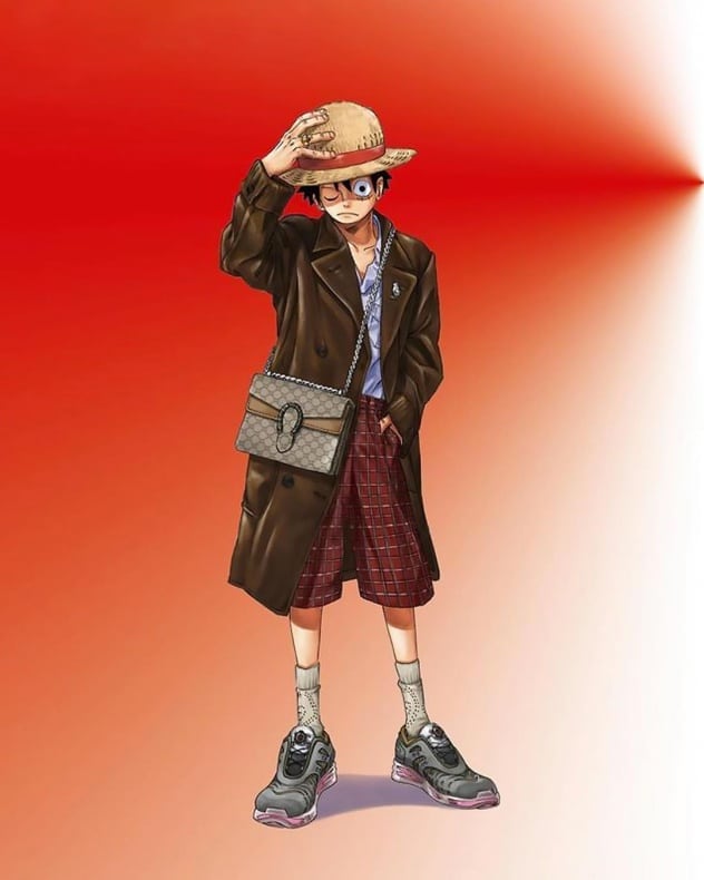 Se filtran las primeras imágenes de la colaboración de One Piece con Gucci