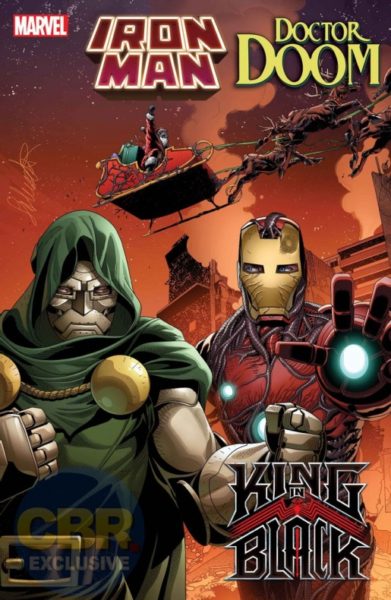 Iron Man y Doctor Muerte unirán fuerzas para luchar contra Papá Noel 2 DoctorDoom, Ironman, Marvel