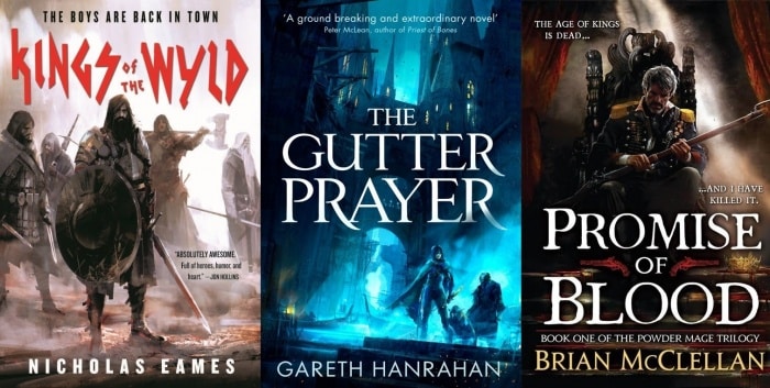 Brian McClellan, Gamon, Gareth Hanrahan, Nicholas Eames, The Band, The Black Iron Legacy, The Powder Mage