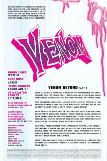 Marvel Comics, Venom