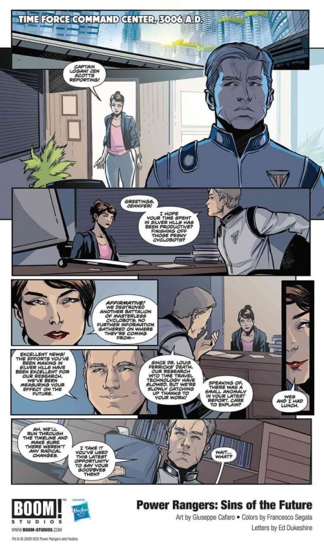 Power Rangers, Power Rangers: Sins of the Future