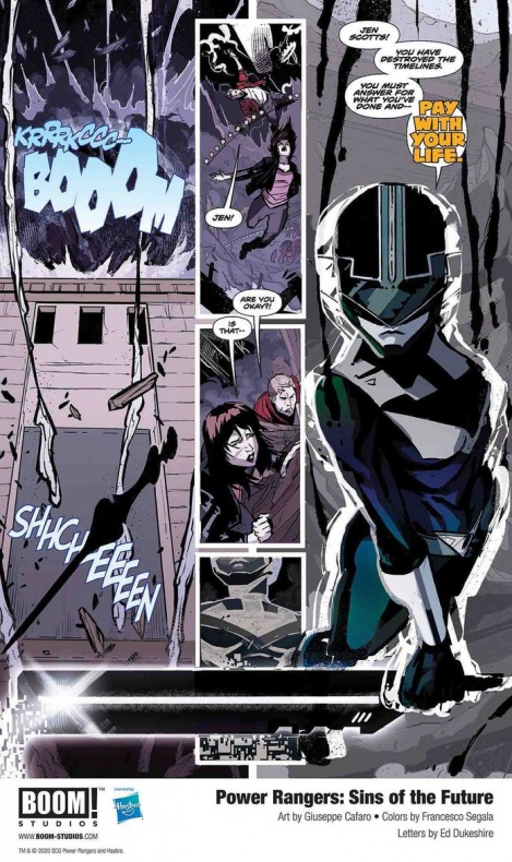 Power Rangers, Power Rangers: Sins of the Future
