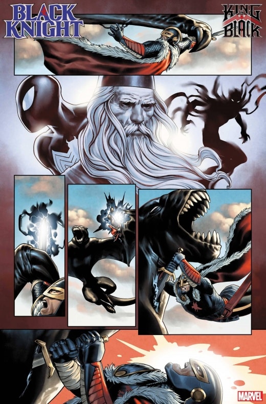 King in Black, Knull, Marvel, The Black Knight