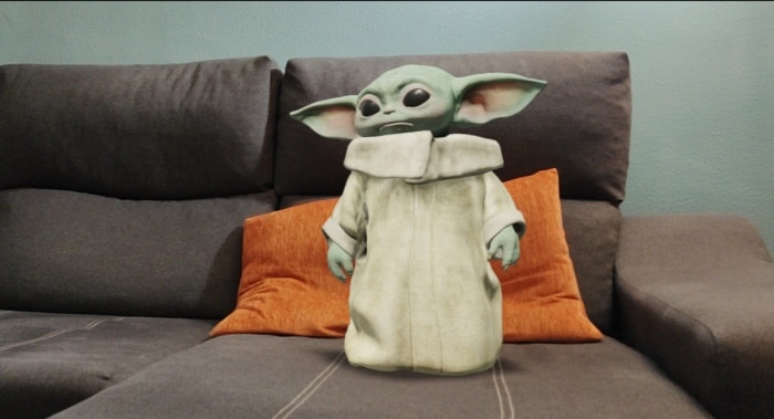 baby yoda 3D